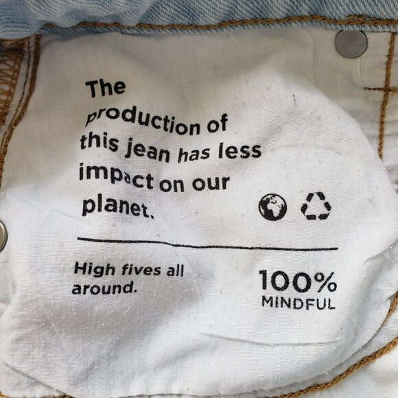 Pacsun Mom Jeans Patchwork Funky 70s - Picture 12 of 14